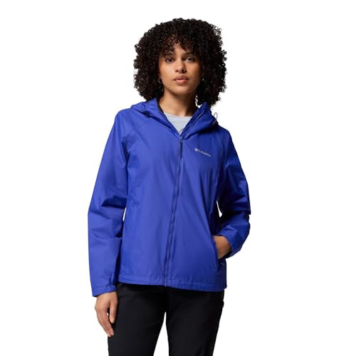 Columbia Women's Scattered Showers Jacket, Clematis Blue, XX-Large | Amazon (US)