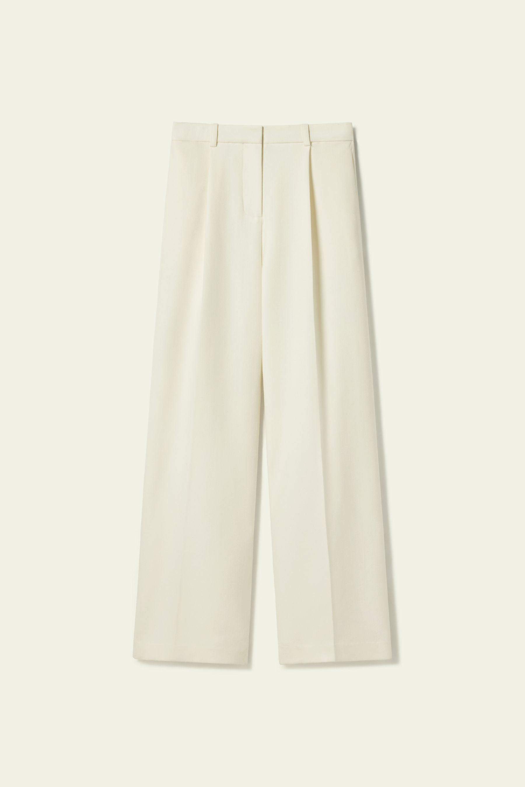 Silk-Wool Tweed Blend Trousers | LILYSILK