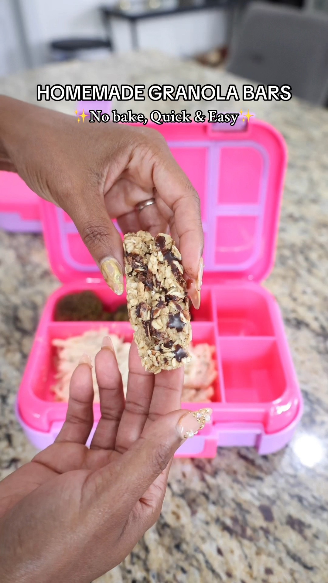 Easy snack ideas for kids lunch. These granola bar molds make these so easy 😍

Kitchen finds | kitchen | snacks | snack containers | kids lunch box | granola

#LTKHome #LTKHoliday #LTKKids