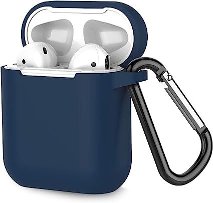 Coffea Airpods Case, AirPods Accessories Shockproof Case Cover Portable & Protective Silicone Ski... | Amazon (US)