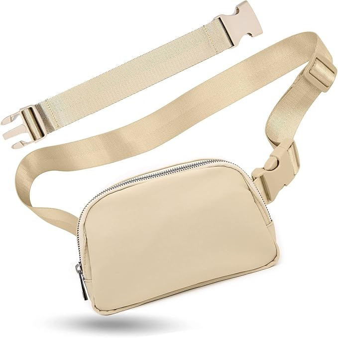 Belt Bag with Extender Strap, Fanny Pack Crossbody Bags for Women Men, Mini Everywhere Belt Bag, ... | Amazon (US)