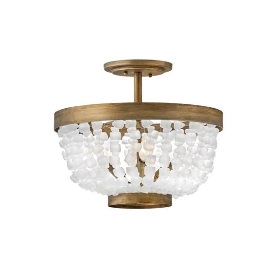 Boho Chic Semi-Flush Ceiling Light | Shades of Light