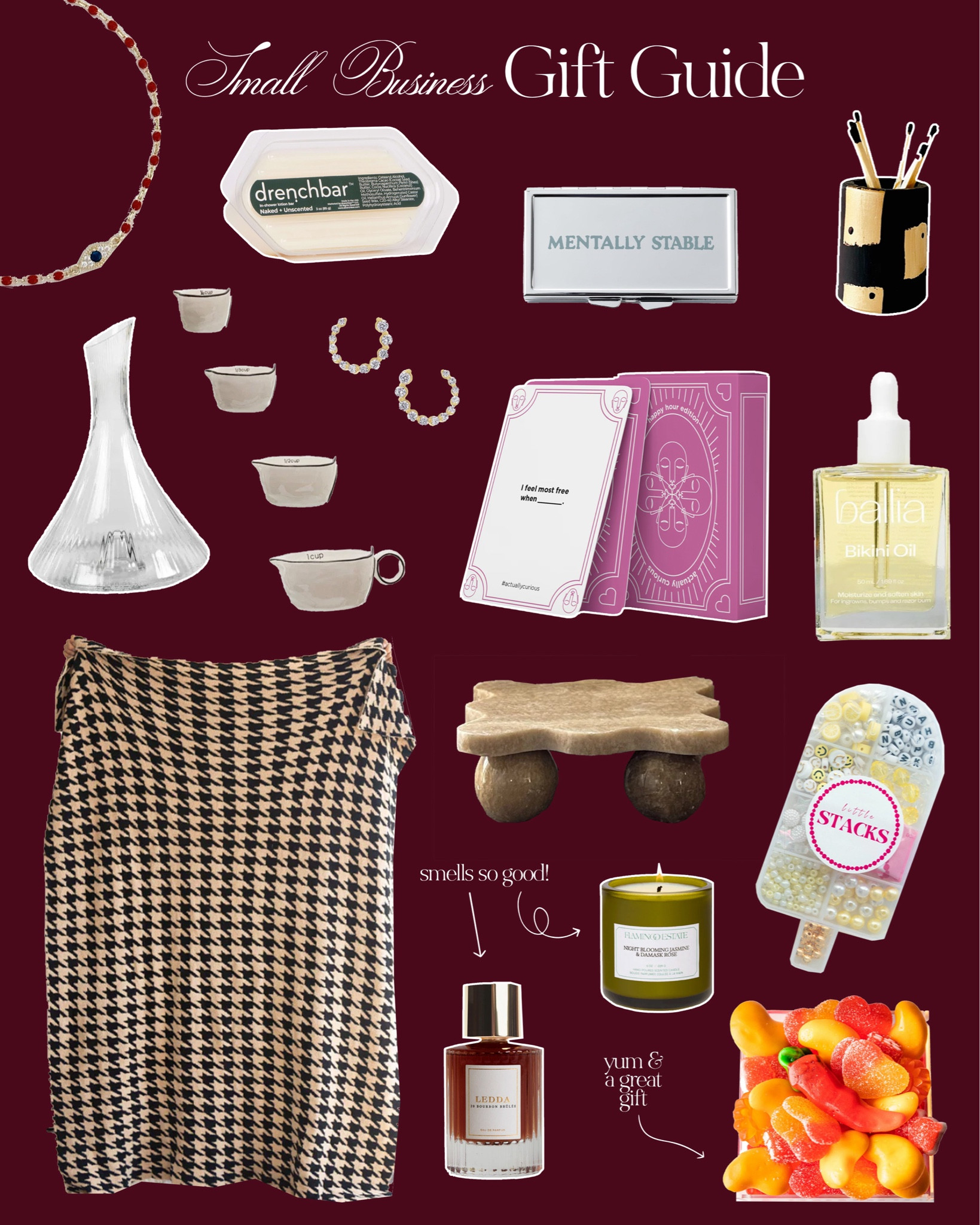 Small business gift guide 

#LTKHoliday #LTKGiftGuide