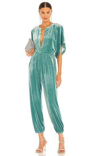 Rectangle Jog Jumpsuit in Vintage Mint | Revolve Clothing (Global)