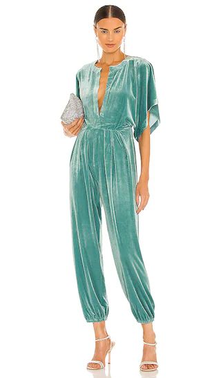 Rectangle Jog Jumpsuit in Vintage Mint | Revolve Clothing (Global)