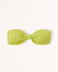 Knot-Front Bandeau Swim Top | Abercrombie & Fitch (US)