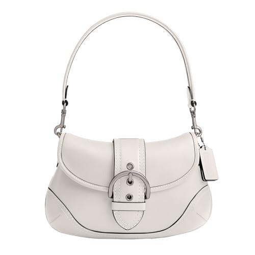 Coach Women's Regenerative Leather Soho Bag, Chalk | Amazon (US)