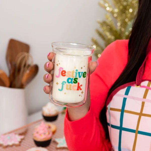 Holiday Element Glass Tumbler | Talking Out of Turn