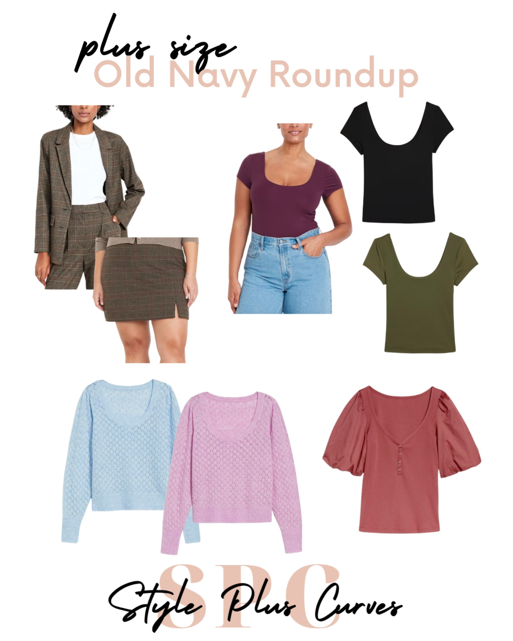 Had an incredibly successful plus size try on at Old Navy last week! Perfect layering tees, pretty sweaters, and some cute summer to fall transition pieces. 

#LTKPlusSize