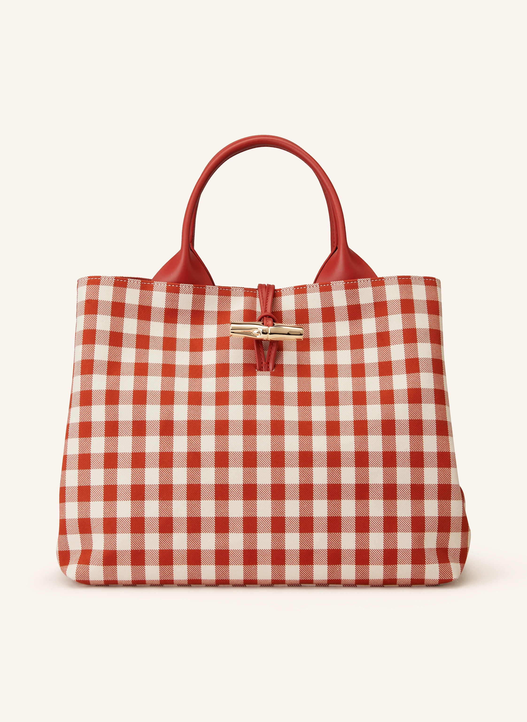 LONGCHAMP Shopper LE ROSEAU in rot / ecru | Breuninger (DACH)