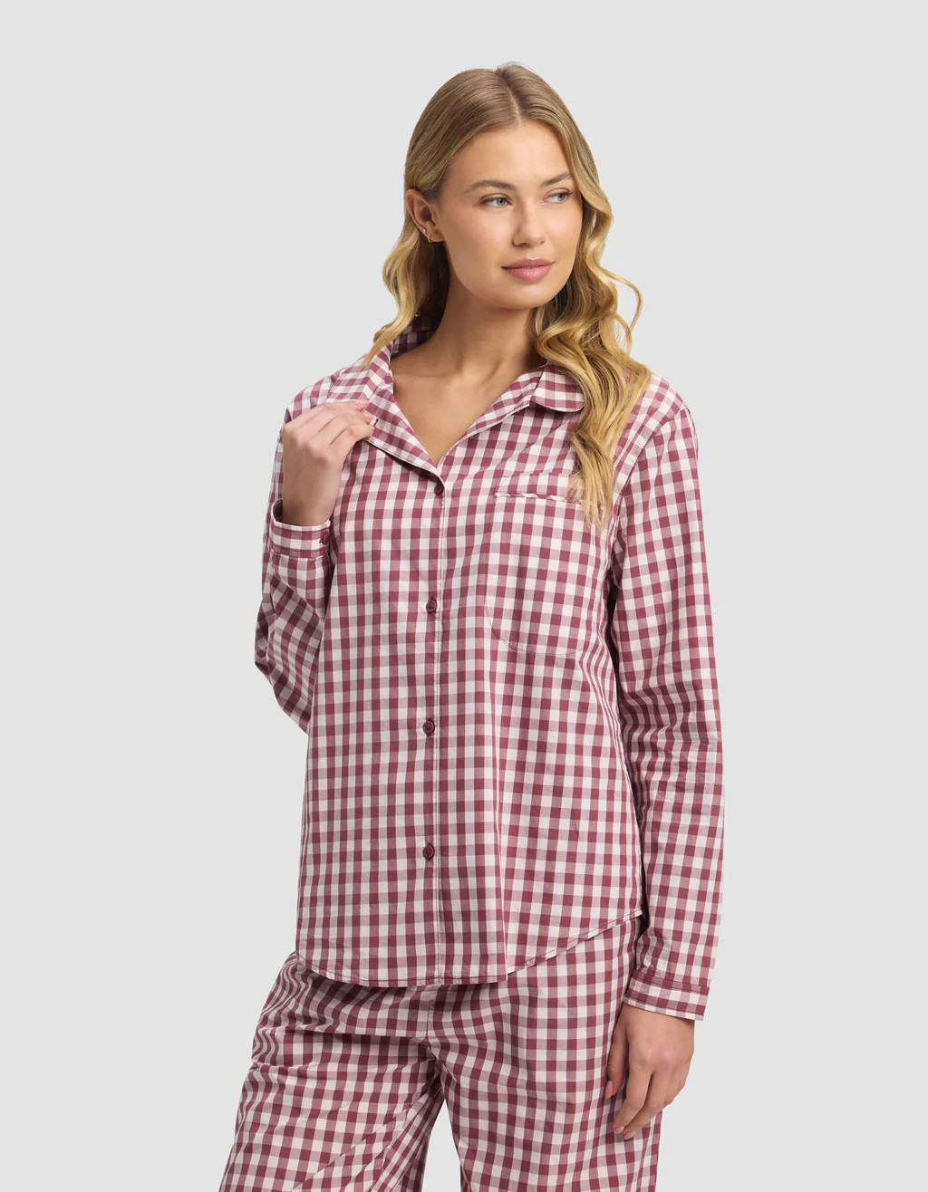 Women's Sutton Long Sleeve Pajama Top | Cozy Earth