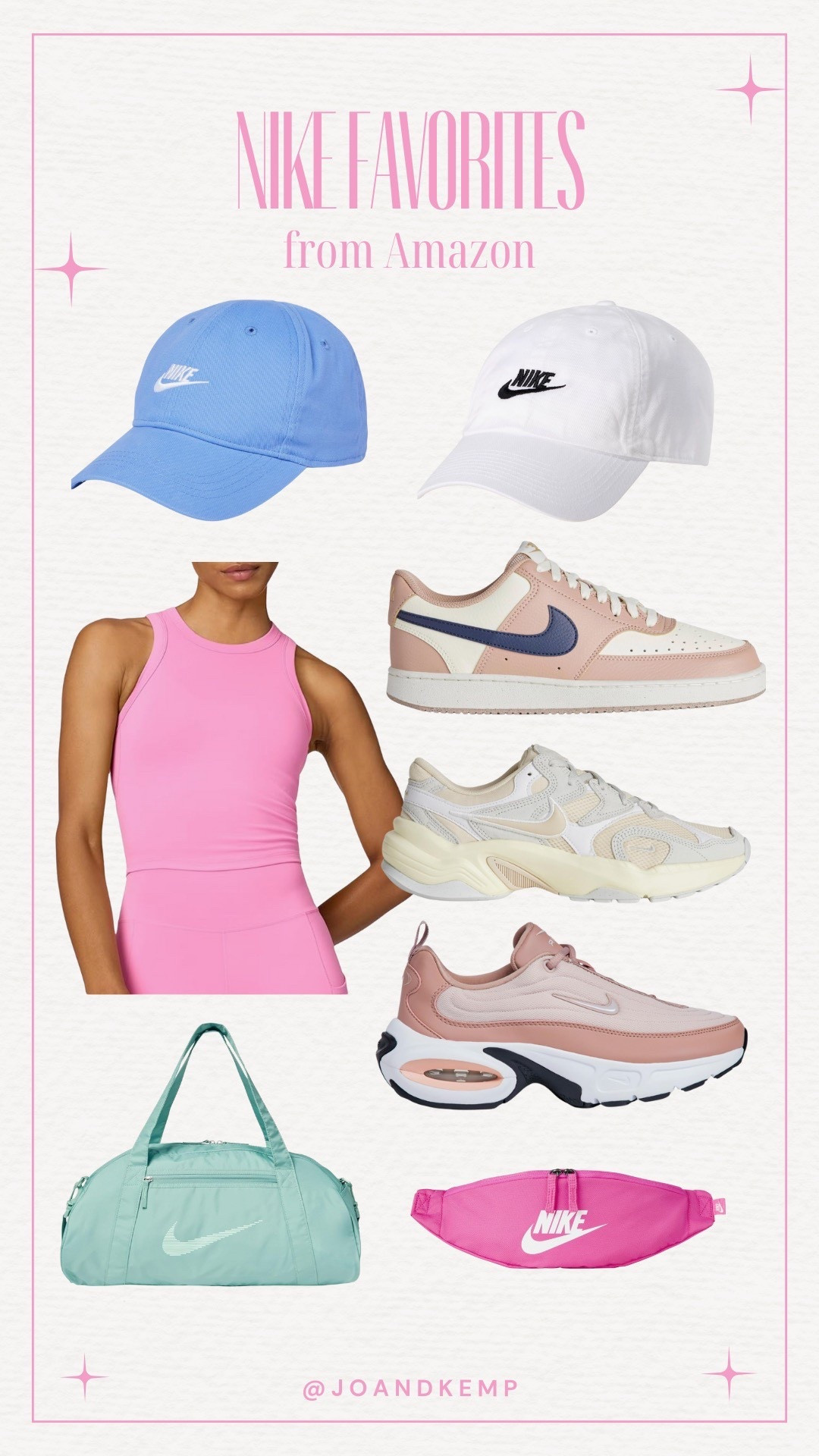 The Nike Brand Store is now available on Amazon! You can get your favorite Nike styles straight to your door with the speed of Prime shipping for Prime members 💗@amazonfashion #ad #founditonamazon 