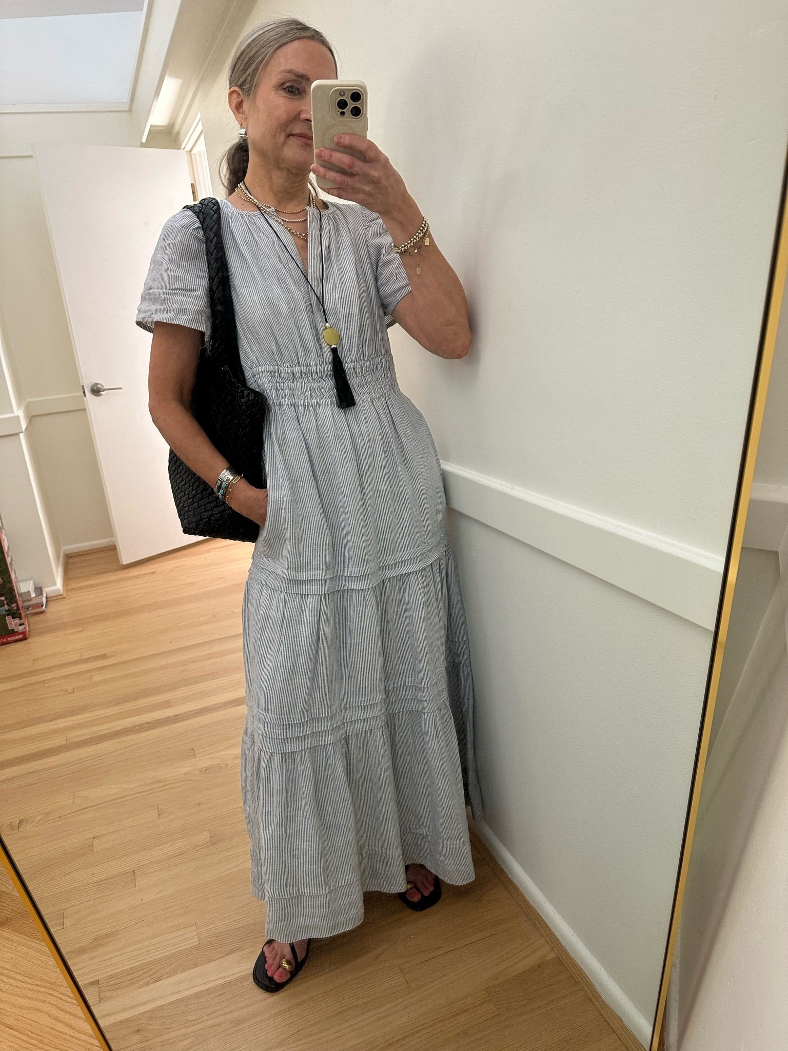 The dress that looks good on every body! 100% European linen and fully lined, plus at an affordable @Quince  price! Also comes in other fabrics and colors. 

I’m 5’6” and am wearing an xs.

#LTKootd #LTKOver40 #LTKWorkwear
Maxi dress, midi dress, summer dress, casual dress

#LTKgrwm #LTKWedding #LTKTravel