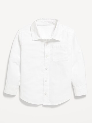 Long-Sleeve Oxford Shirt for Toddler Boys | Old Navy (US)