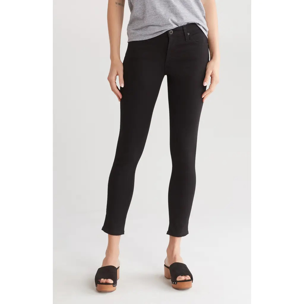 AG B-Type 01 Skinny Leg Jeans in Black Night at Nordstrom Rack, Size 24 28 | Nordstrom Rack