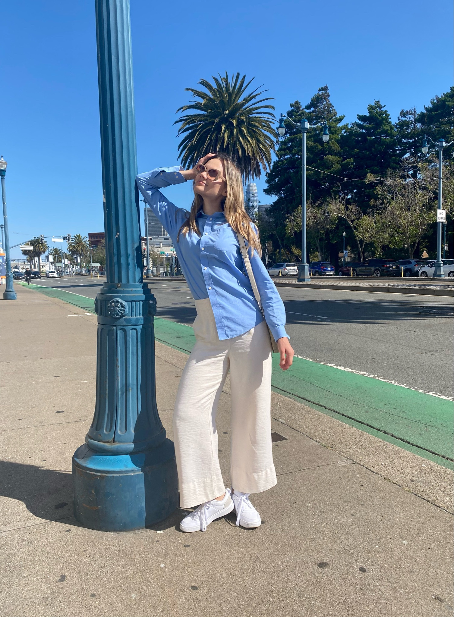 Exploring San Francisco in style. Thus is the perfect outfit for sunny, but slightly chilly late summer days!

Outfit ideas, outfit inspiration, style inspo, thrifting finds, casual outfit, dress shirt, button up shirt, minimal style, summer fashion trends 



#LTKunder100 #LTKFind #LTKstyletip