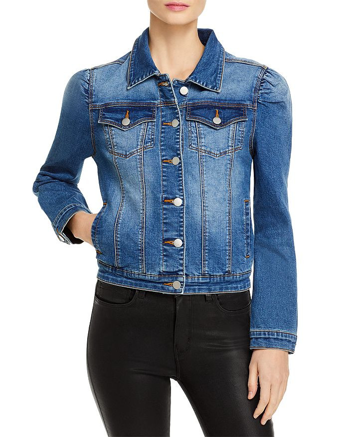 Puff Sleeve Denim Jacket - 100% Exclusive | Bloomingdale's (US)