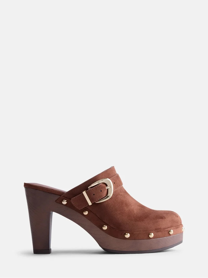 Scenario Women's Heeled Clogs | Walmart (US)