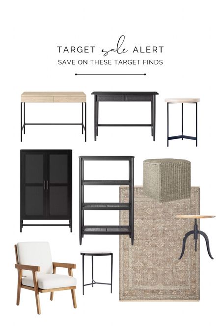 Target sale! Save on these Target finds. This rug is 50% off! 
Accent chair
Desk
Accent table

#LTKsalealert #LTKhome