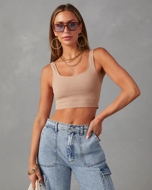 Cassie Tank Brami - Almond | VICI