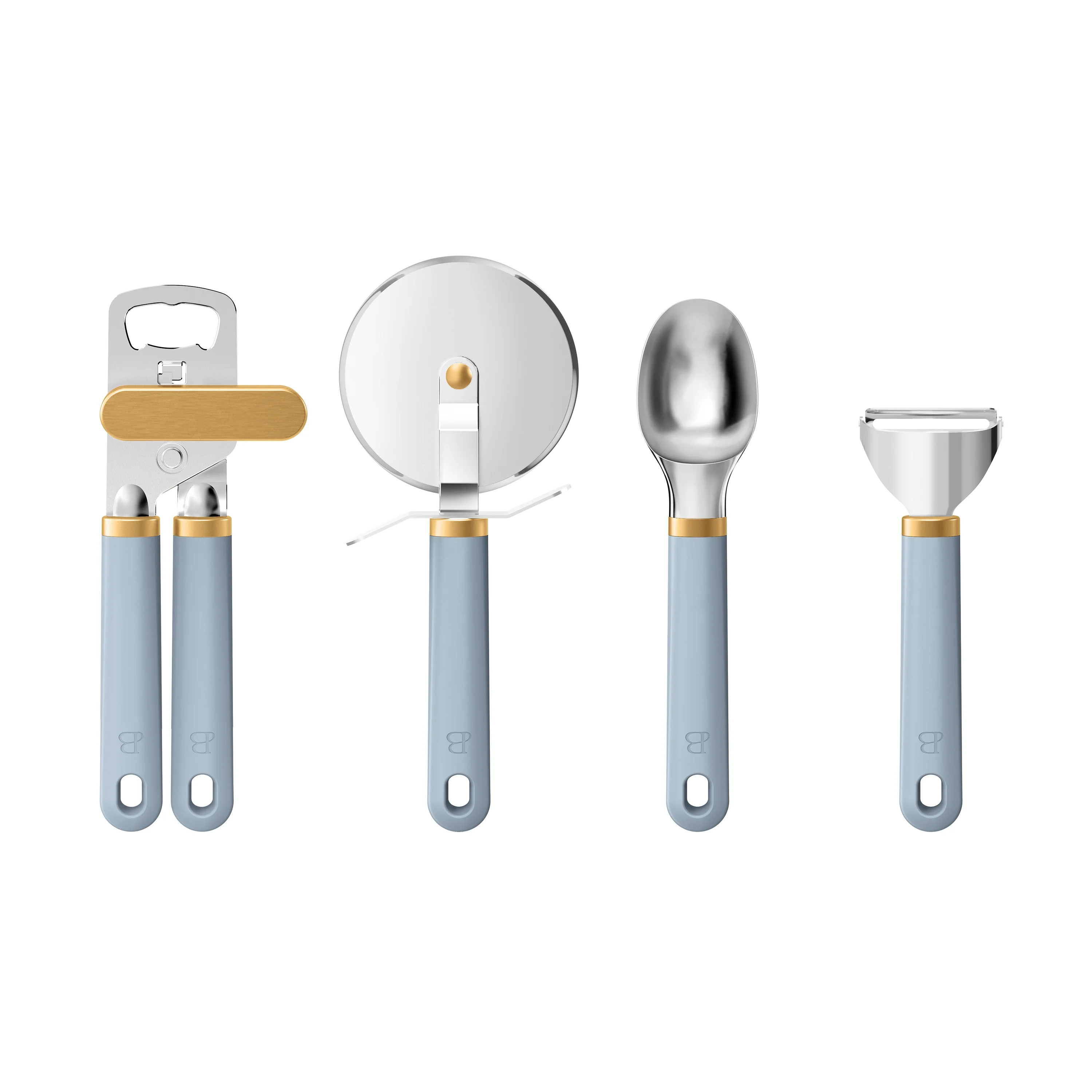 Beautiful 4-Piece Essentials Gadget Set, Cornflower Blue by Drew Barrymore - Walmart.com | Walmart (US)