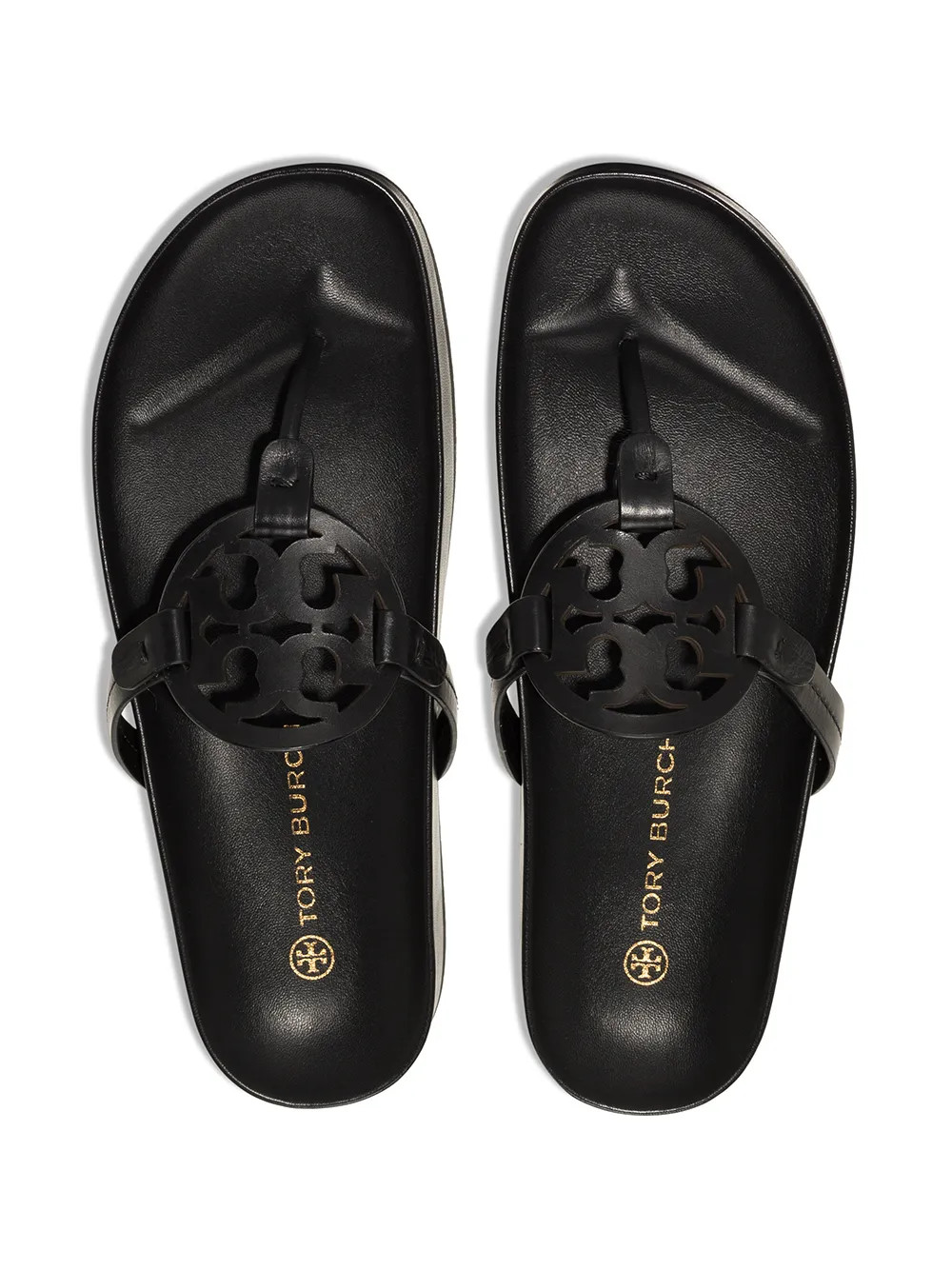 Miller monogram flat sandals | Farfetch Global
