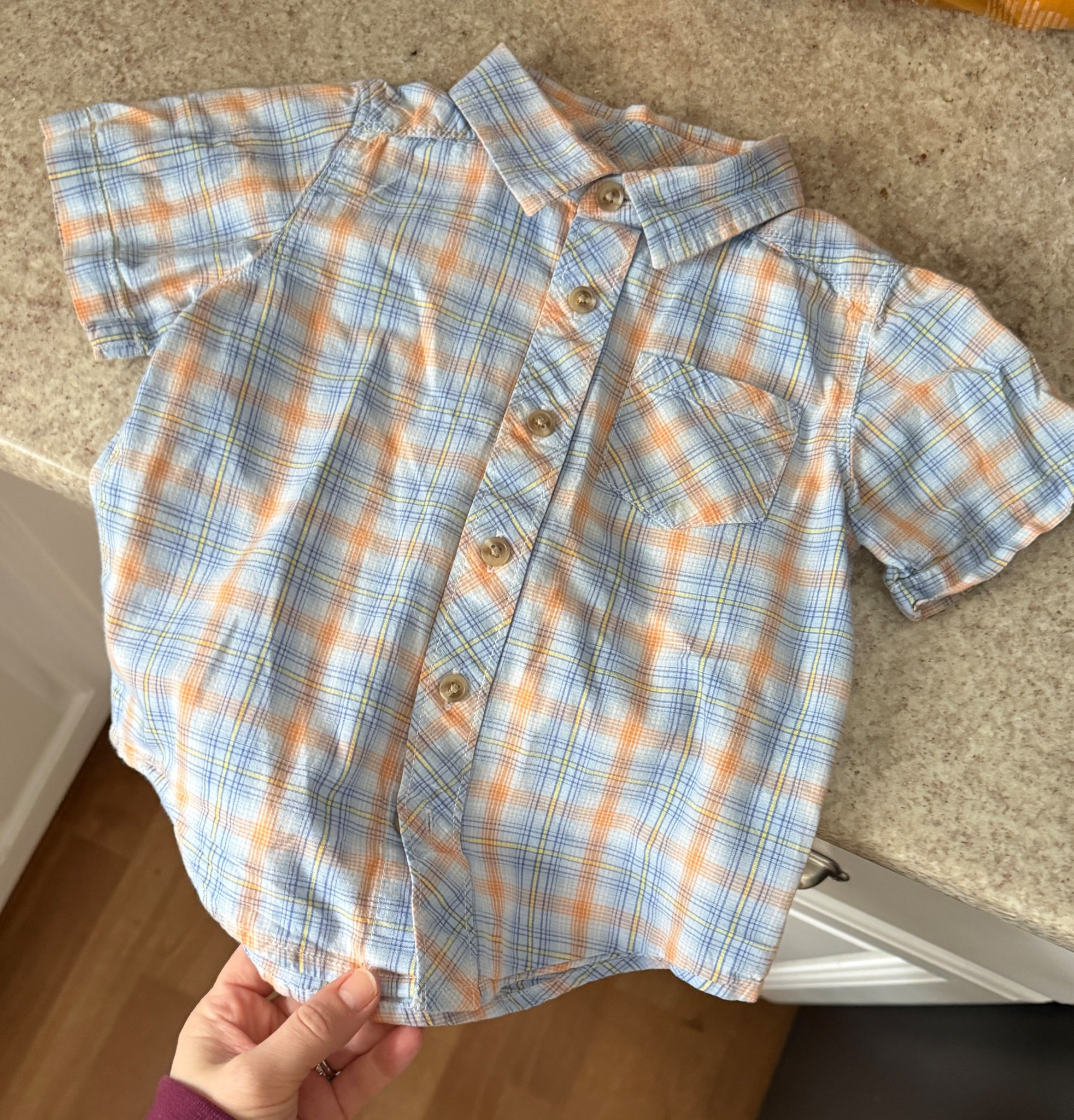 Found the cutest Old Navy plaid shirt for my 2 year old son for Easter! 🥰 size 3T

#LTKKids #LTKmomlife #LTKSeasonal