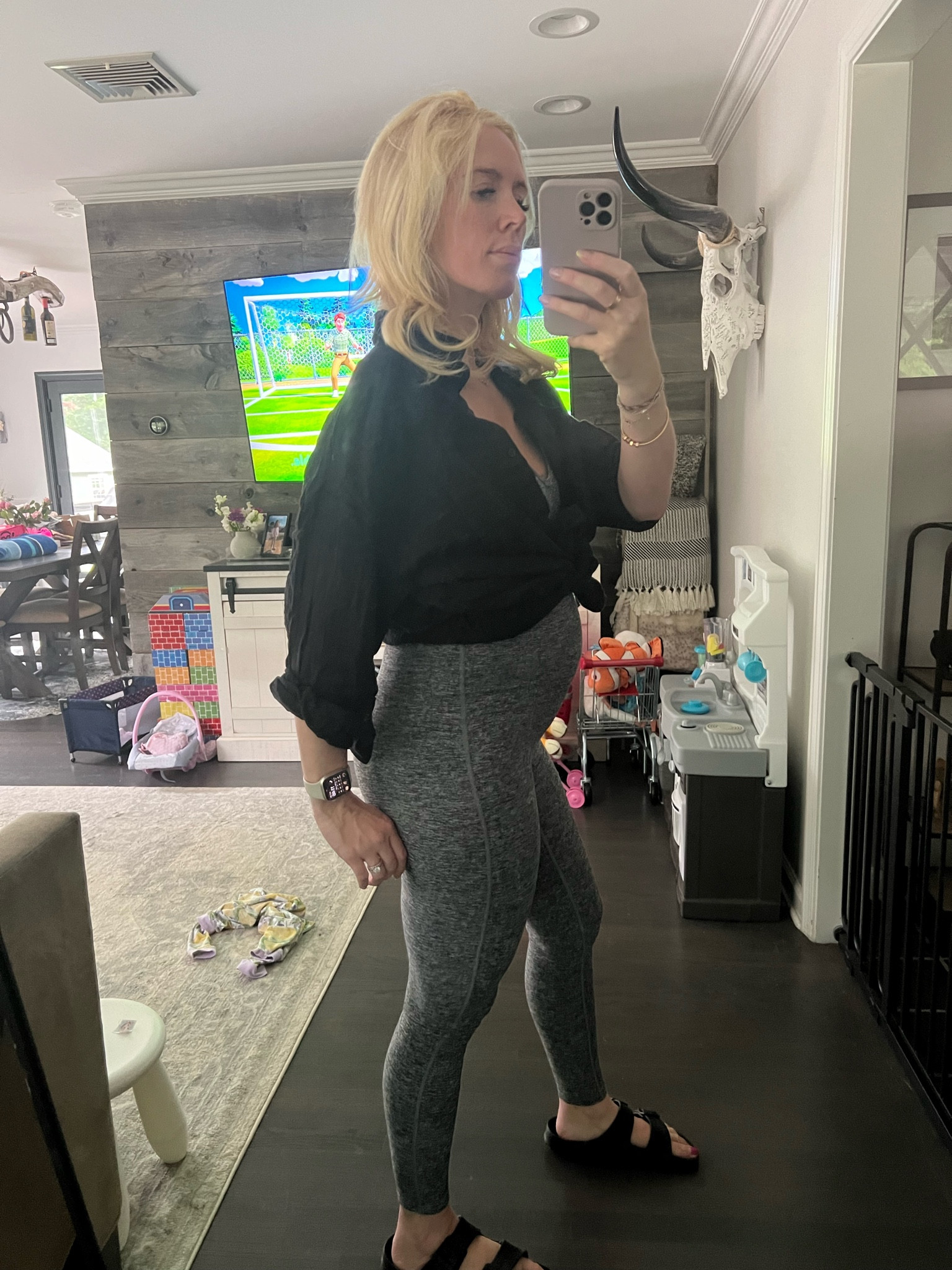 Pregnancy outfit #pregnant #thirdtrimester #maternity 

#LTKBaby #LTKBump #LTKStyleTip