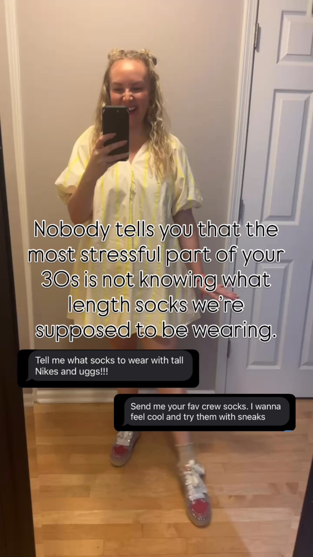 What length of socks are cool? I can’t keep up with the trends! Here are my current favs. I’m still rocking no-shows, but I’m trying other lengths, too!

#LTKOver40 #LTKShoeCrush #LTKActive