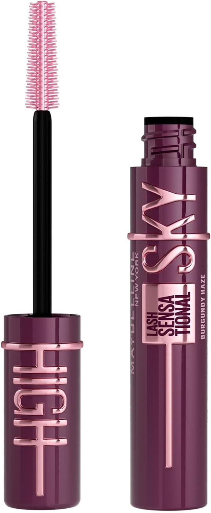 Maybelline New-York - Mascara Volume & Longueur - Sky High - Teinte : Burgundy Haze, 7,2 ml | Amazon (FR)