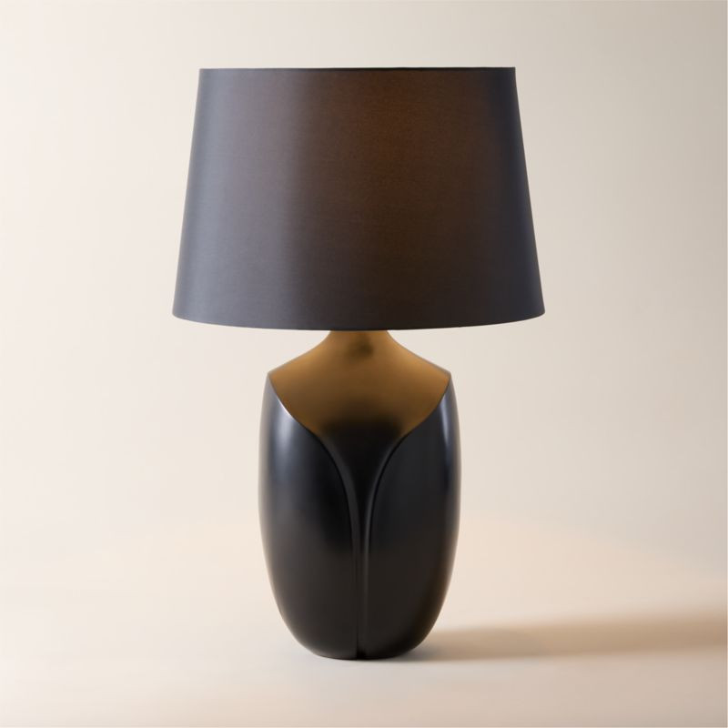 Susan Oversized Black Table Lamp + Reviews | CB2 | CB2
