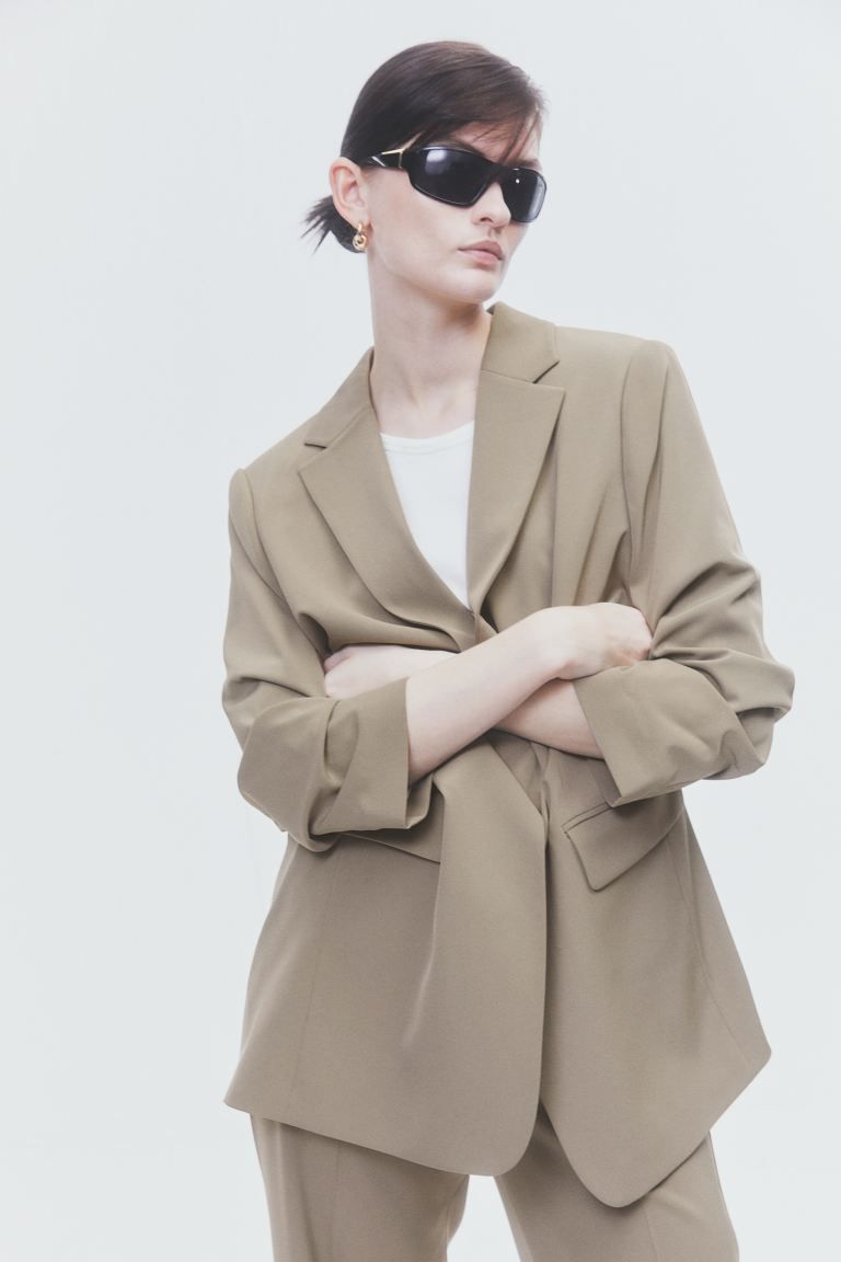 Gathered-sleeve Jacket | H&M (US)