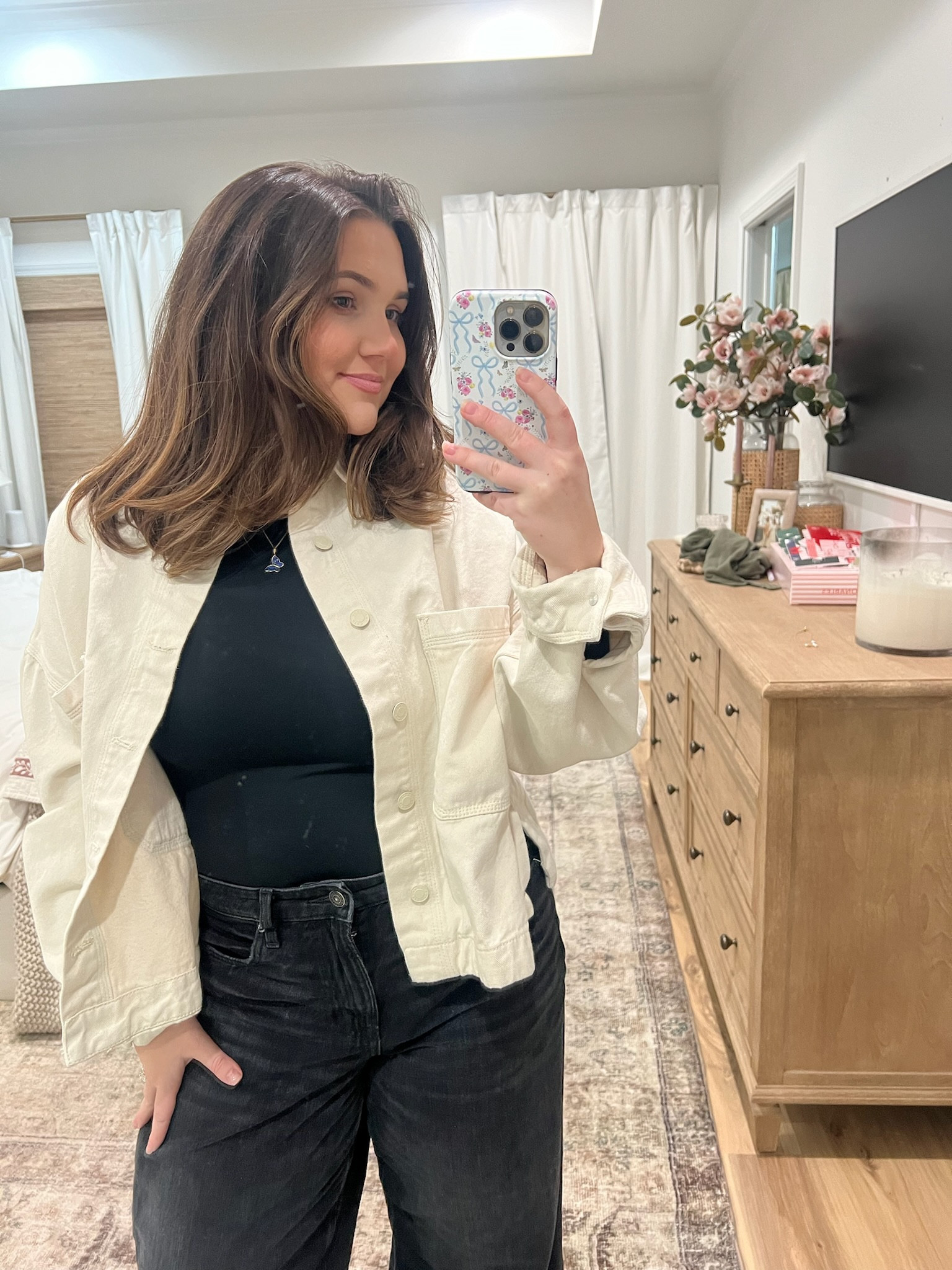 Outfit 🤗 medium in jacket and bodysuit! 

#LTKSaleAlert #LTKSeasonal #LTKStyleTip