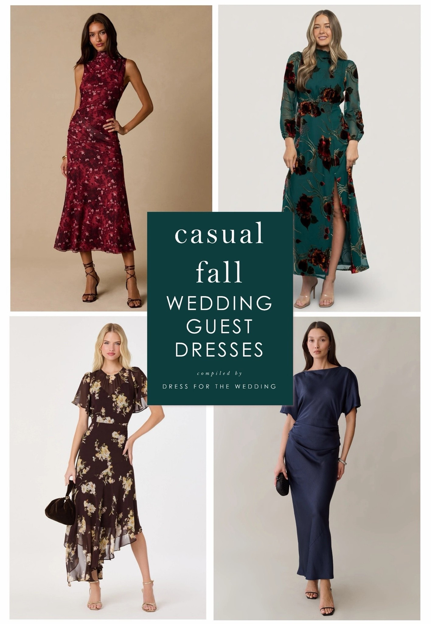 Casual dresses for fall weddings. From floral dresses to casual midi dress and maxi dress styles, these dresses are perfect for daytime weddings, rustic outdoor wedding and other casual wedding events. 🍁🍂 Dresses by @Lulus @ASTR the Label @Few Moda and more!

#LTKgrwm #LTKWedding #LTKSeasonal