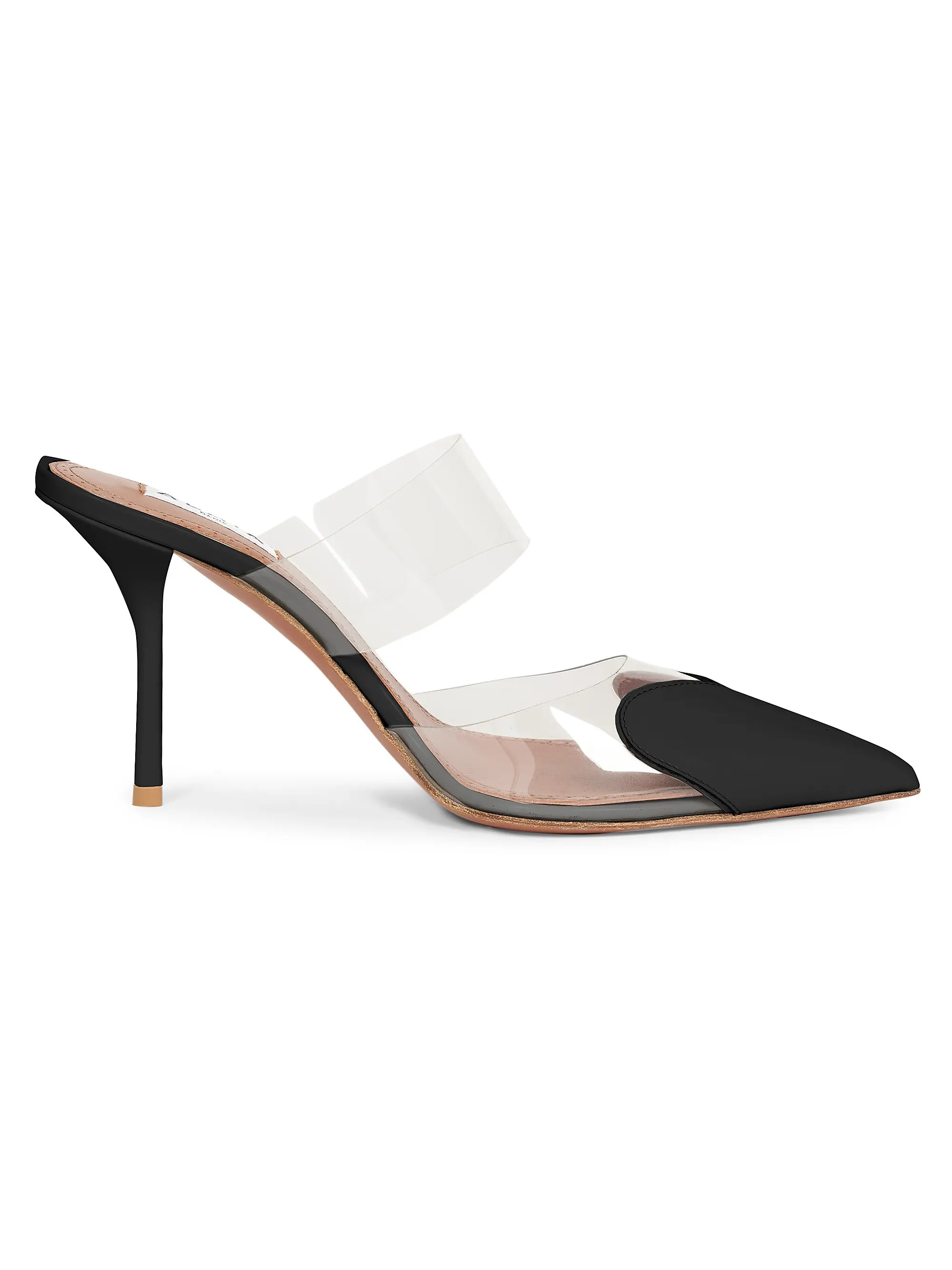 Le Coeur 90MM PVC Mules | Saks Fifth Avenue