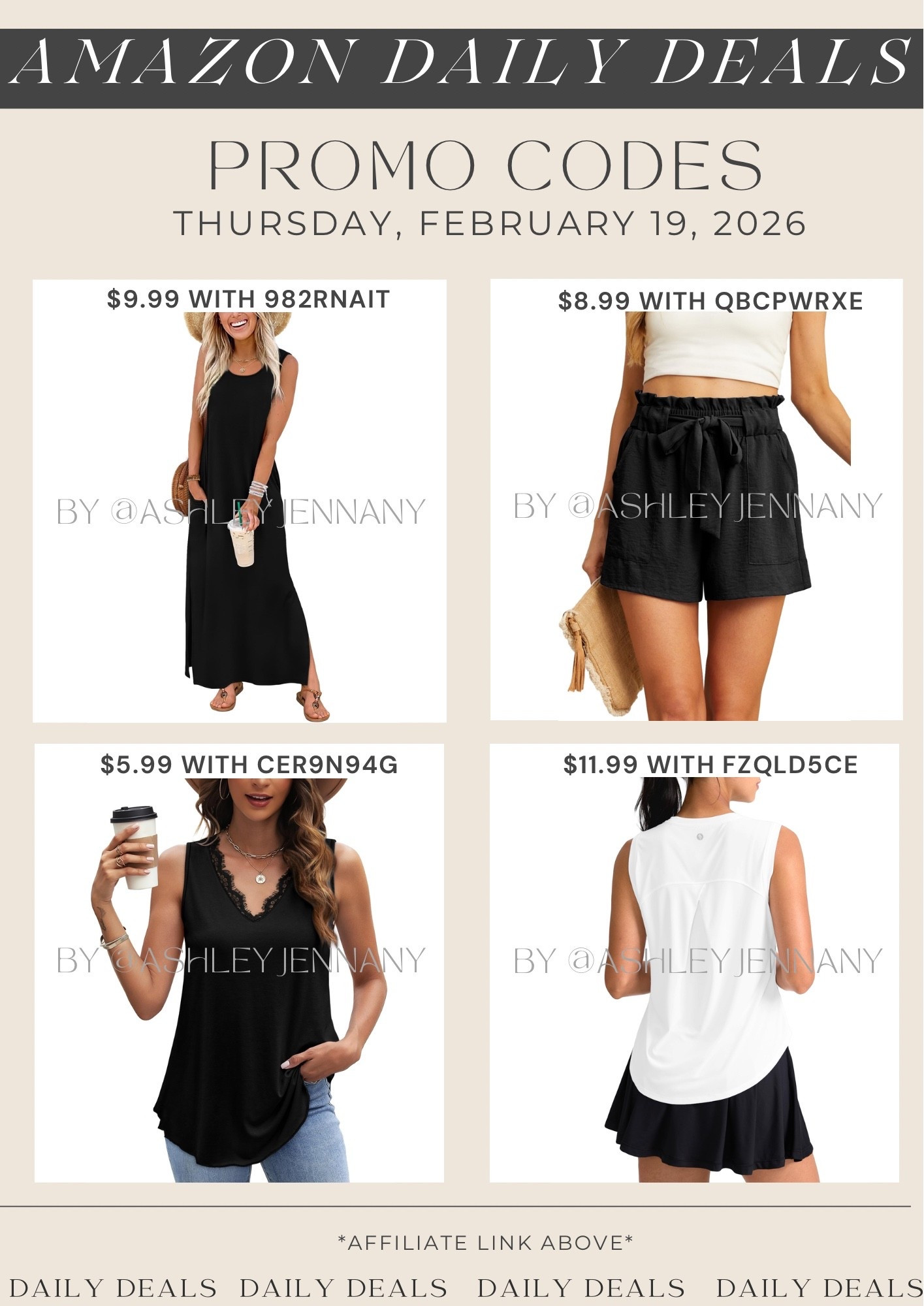 Amazon fashion deals 

#LTKMidsize #LTKSaleAlert