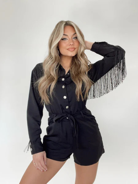 Broadway Bound Romper | Lane 201 Boutique