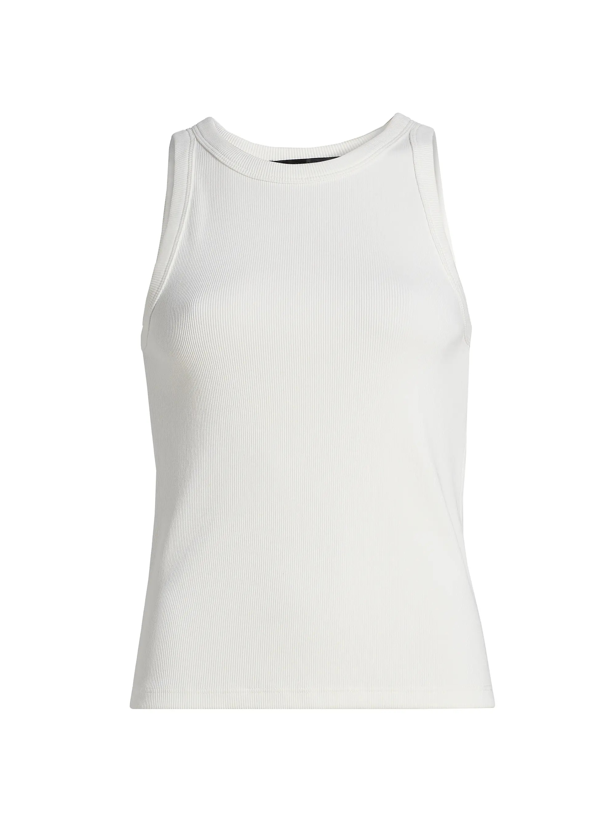 Rib-Knit Cotton Tank | Saks Fifth Avenue