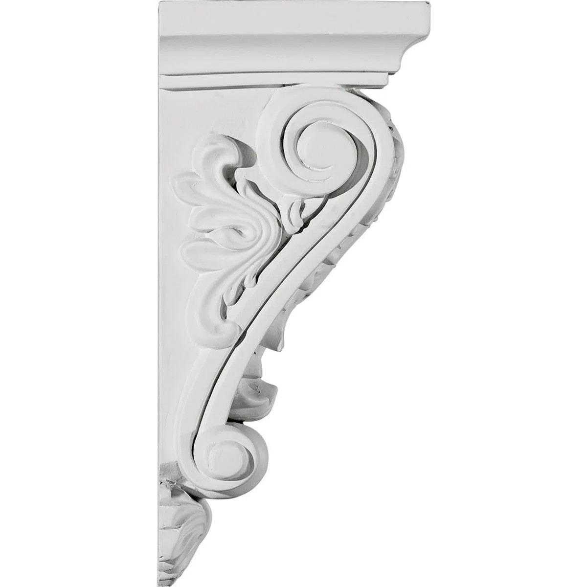 Endurathane Damon Corbel, 5 1/4"W x 5 3/8"D x 12 1/4"H, Factory Primed | Wayfair North America