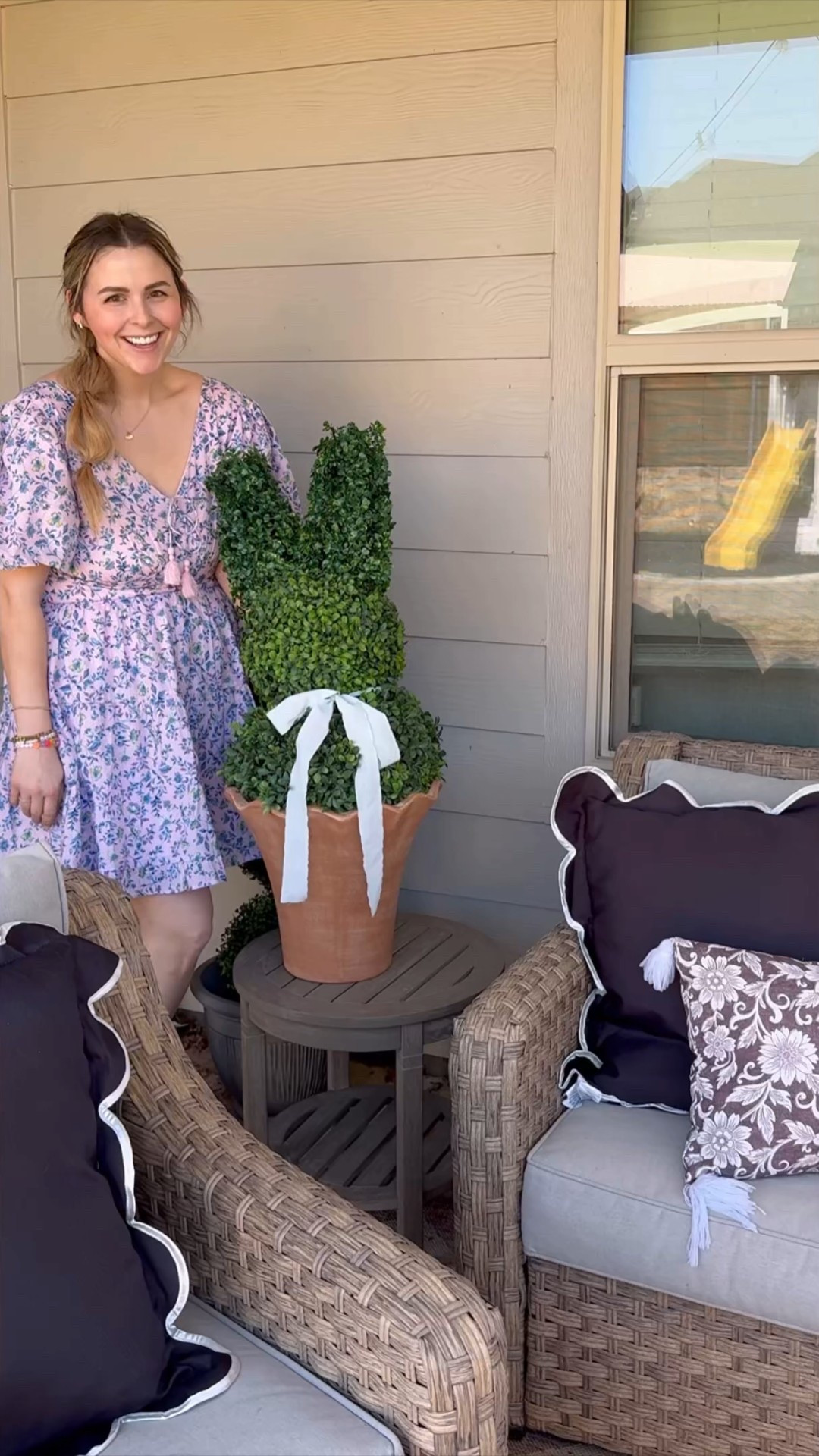 DIY Easter Bunny Topiaries 

#LTKSeasonal #LTKHome