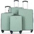 Travelhouse 4 Piece Hardshell Luggage Set Hardside Lightweight Suitcase with TSA Lock Spinner Whe... | Walmart (US)