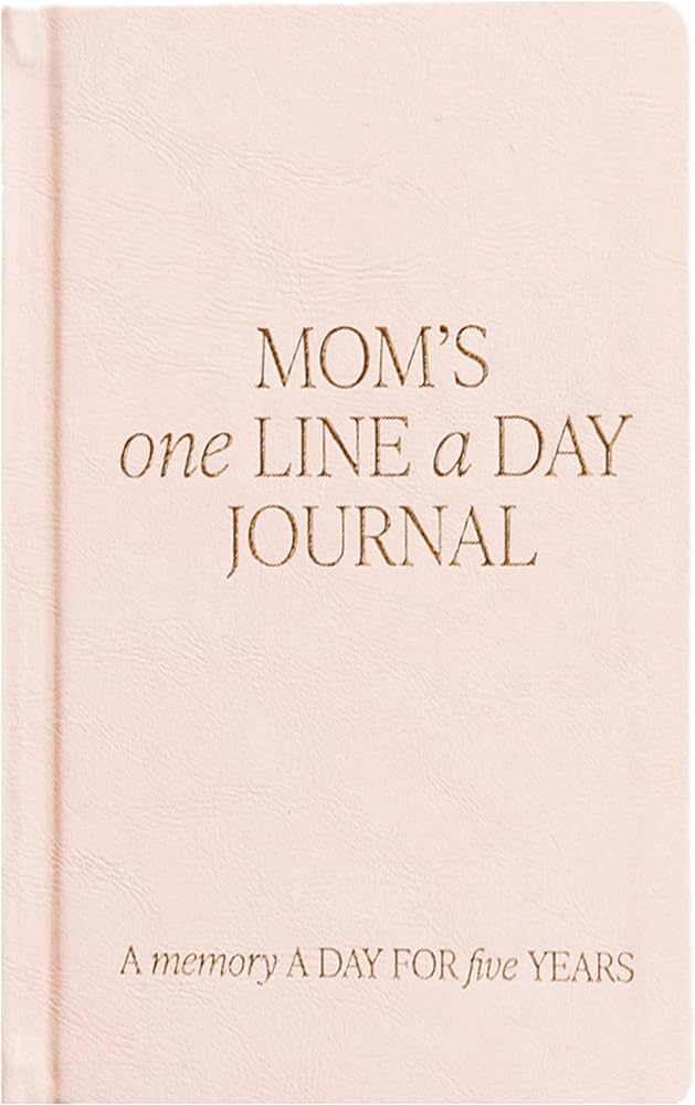 Sweet Water Decor Mom's One Line A Day Journal - Daily Memory Keepsake Book For Moms - 366 Lined Pages To Write Down Memories, Special Moments, and More - Mother's Day and Baby Shower Gifts for Moms | Amazon (US)