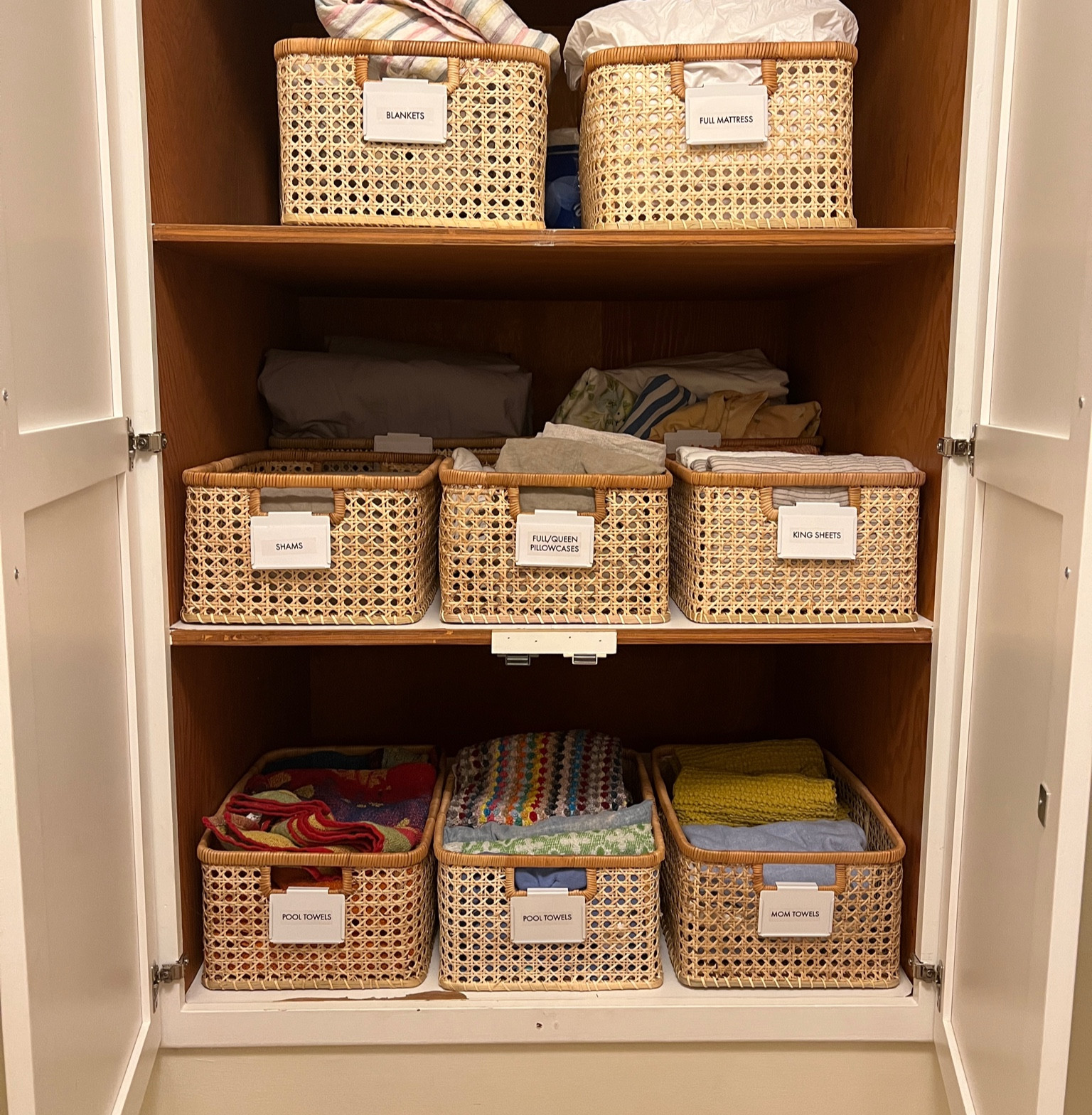 vintage inspired linen closet 

#LTKhome #LTKFind #LTKfamily