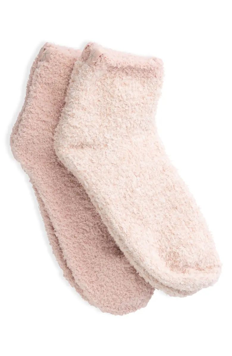 Barefoot Dreams® CozyChic™ Assorted 2-Pack Ankle Socks | Nordstrom | Nordstrom
