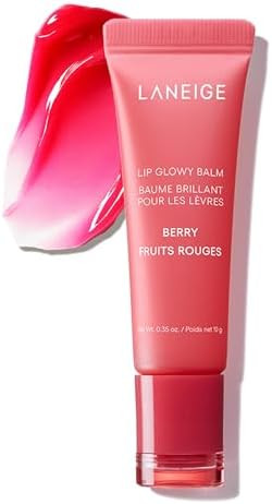 LANEIGE Lip Glowy Balm: Sheer Tinted Lip Moisturizer with Shea Butter, for Hydrating Shine & Soft... | Amazon (US)