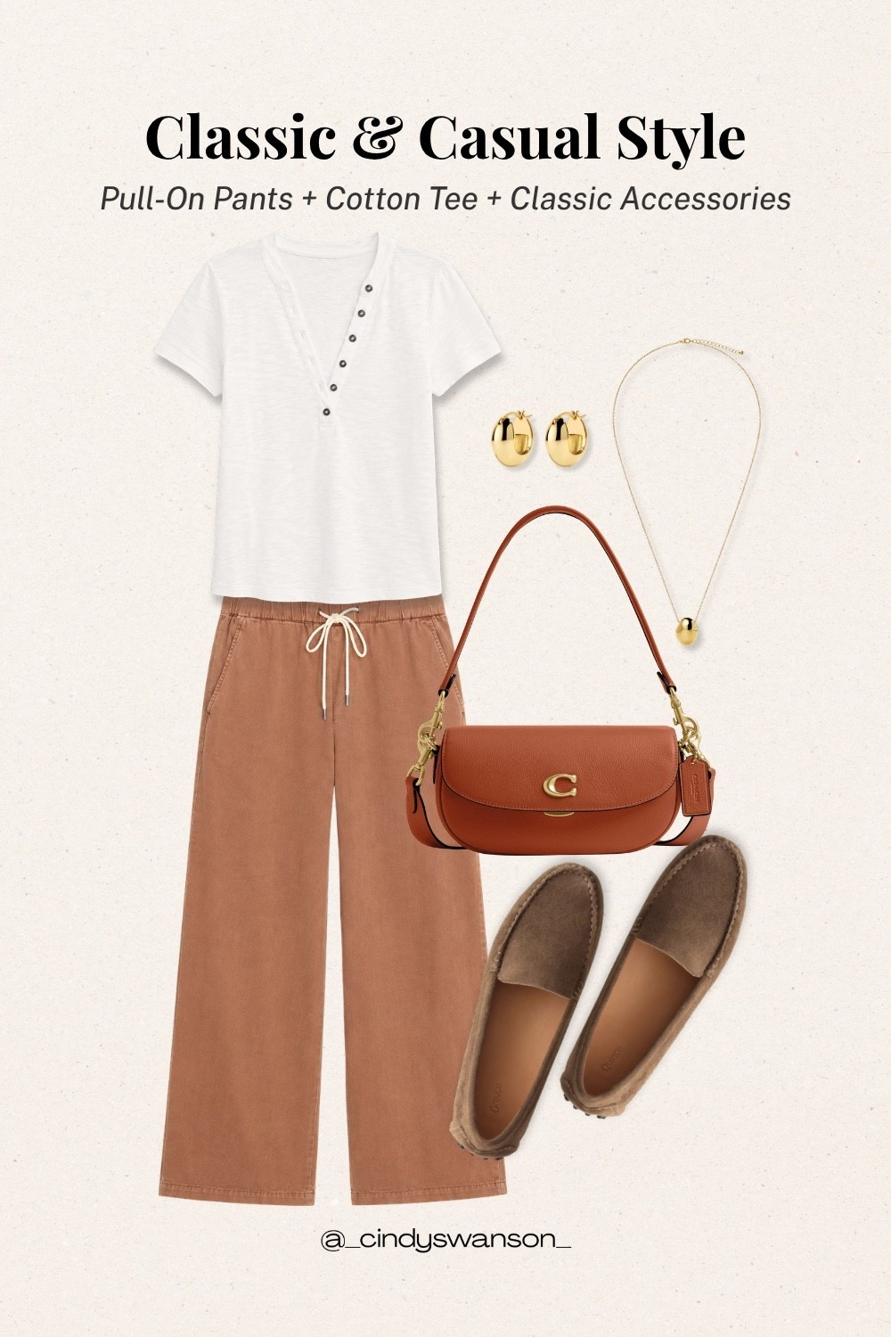 These pull-on pants are such an easy way to create a polished, comfortable outfit. I love them styled with a classic cotton tee, loafers, and timeless accessories for an effortless look you can wear again and again.

💡 LTK MADE EASY
❤️ Heart = Support my posts!
🔖 Save = Get sale & restock alerts
📋 Lists = Keep favorites organized
📲 Share = Send lists and products to a friend. Hello, Christmas List!
💬 Comment = Ask me anything about what I’m wearing.:-)

#LTKootd #LTKOver40