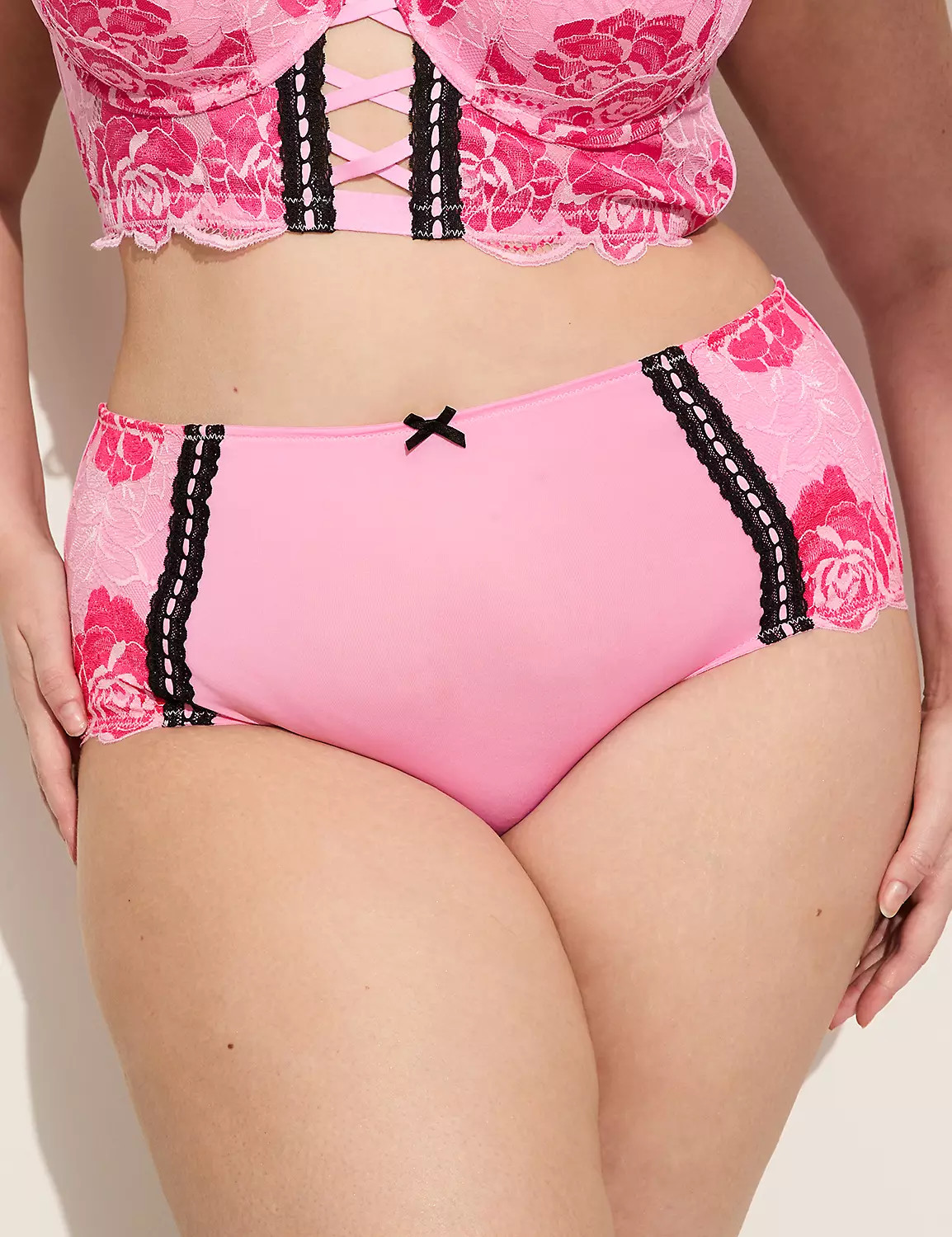 Ribbon-Slot Full Brief Panty | Lane Bryant (US)