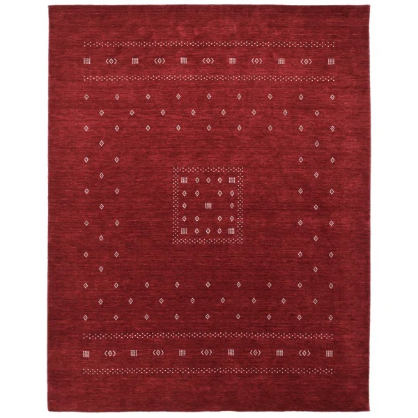 Keedah Hand-Knotted Wool Slate Rug | Wayfair North America