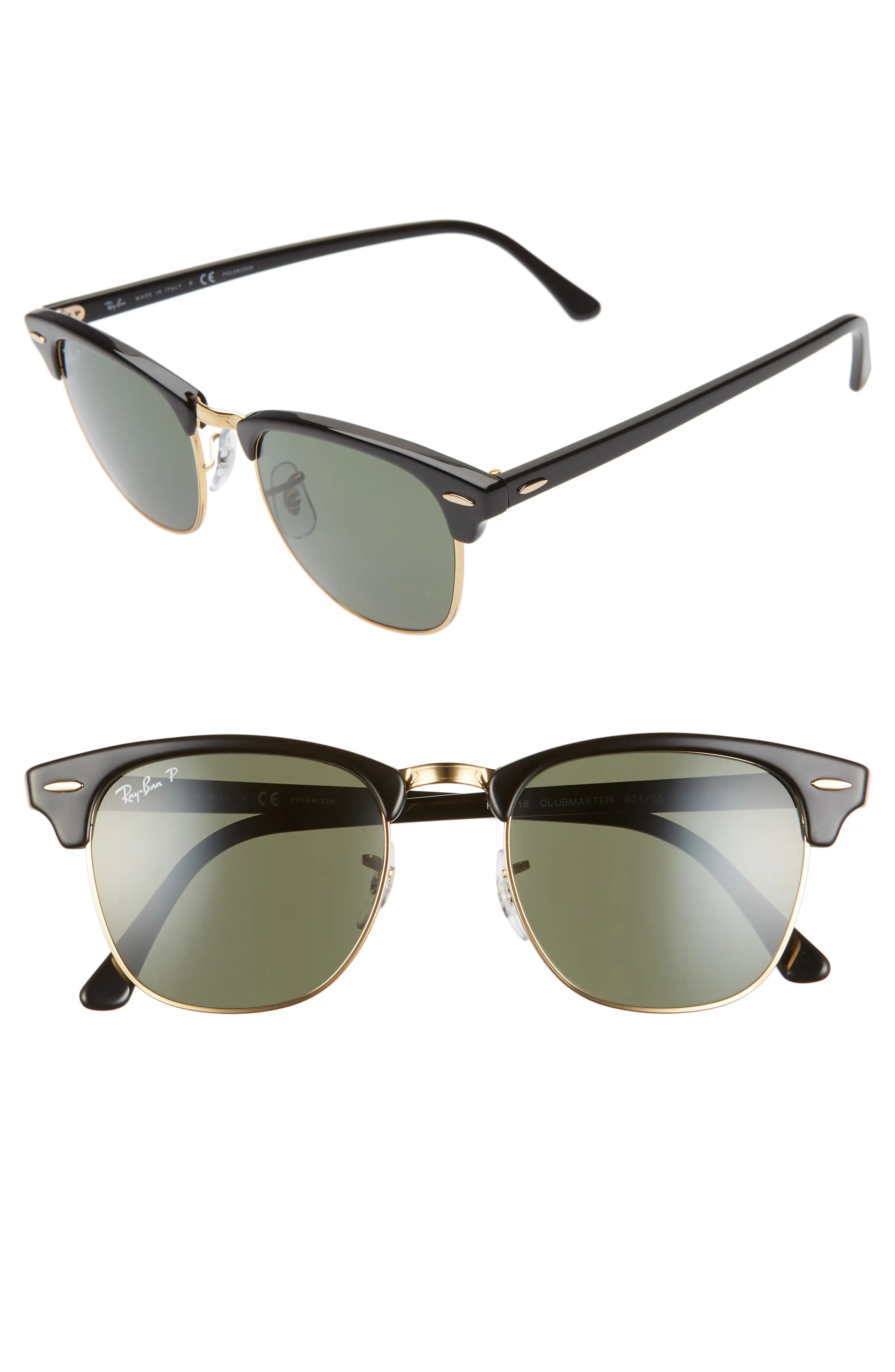 Clubmaster 51mm Polarized Sunglasses | Nordstrom
