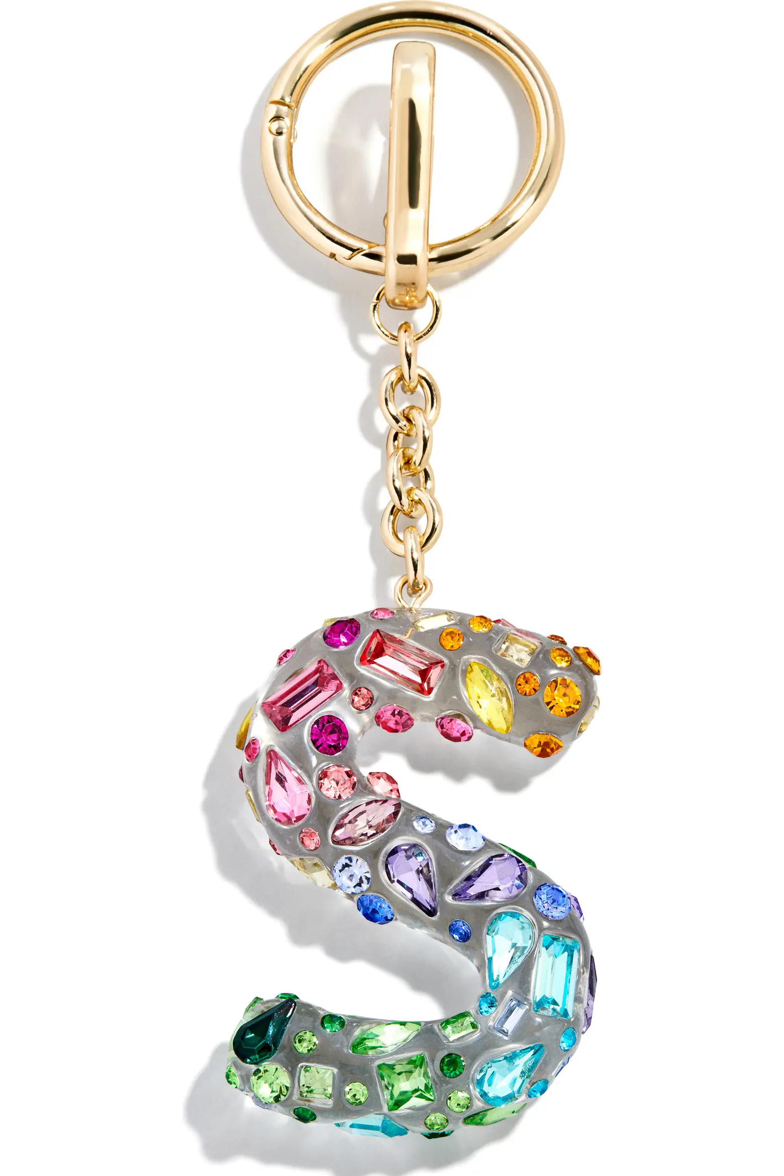 Crystal Initial Key Ring Bag Charm | Nordstrom | Nordstrom